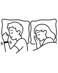 Wakes you up not people around you